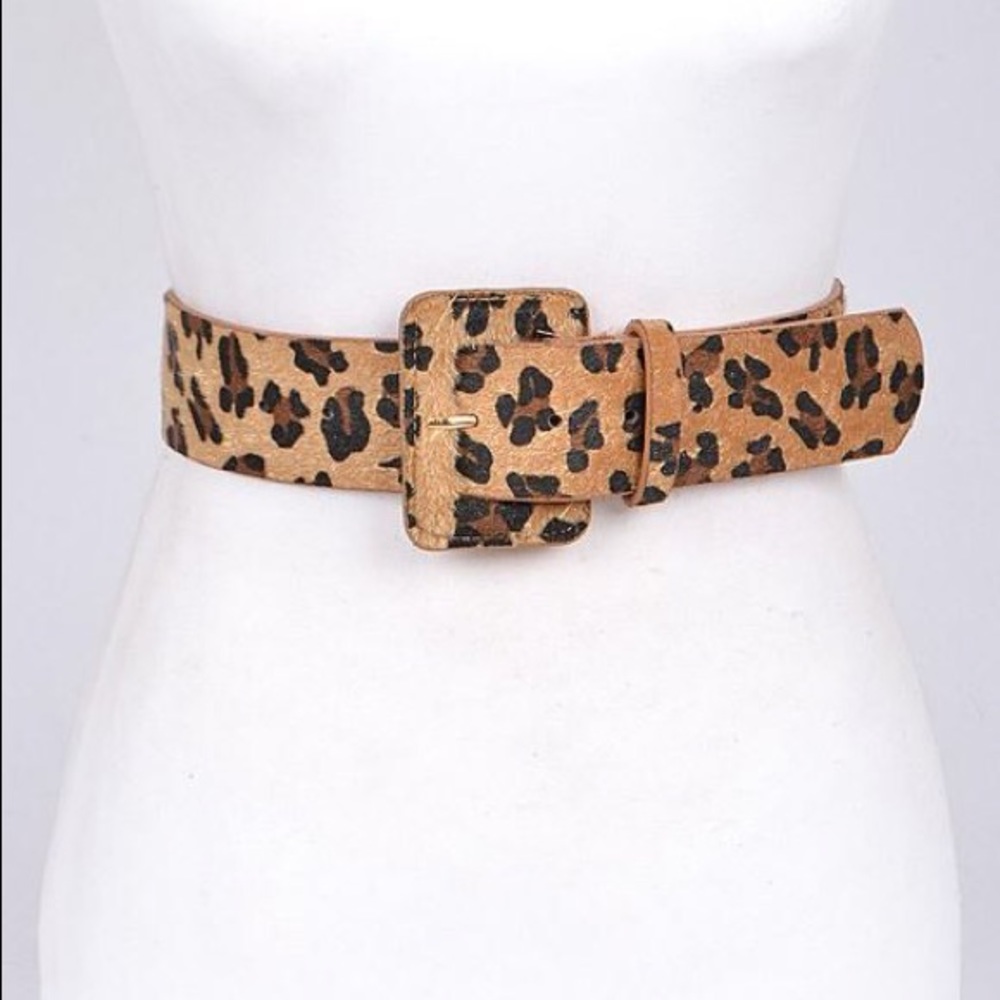Leopard Belt - Picture 2 of 4